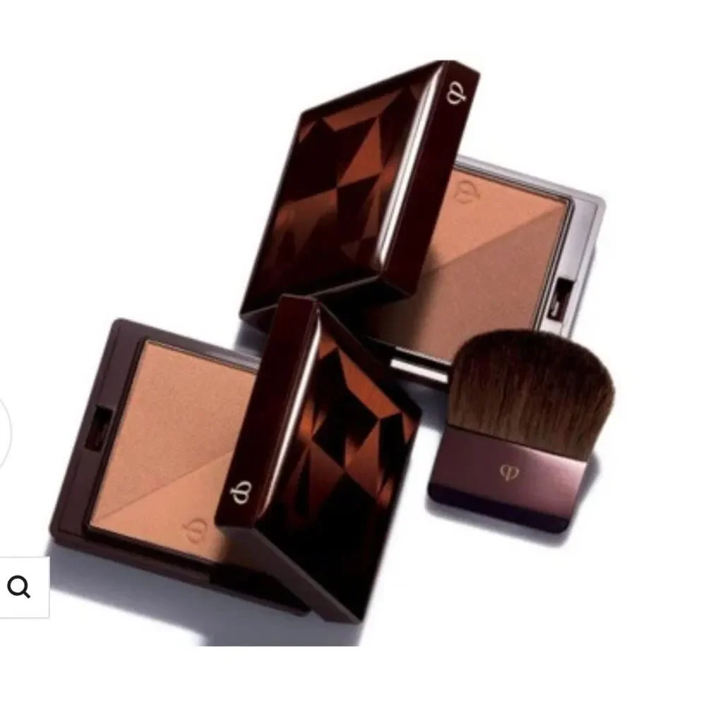 Cle de Peau Beaute Bronzing Powder Duo REFILL ONLY in #1 Tan New FIRM!
